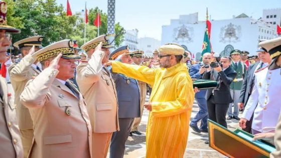 جلالة الملك القائد الأعلى ورئيس أركان الحرب العامة للقوات المسلحة الملكية يوجه الأمر اليومي للقوات المسلحة الملكية بمناسبة الذكرى ال 70 لتأسيسها