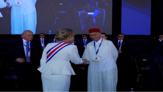 الطالبي العلمي يمثل جلالة الملك في حفل تنصيب رئيسة جمهورية كوستاريكا…