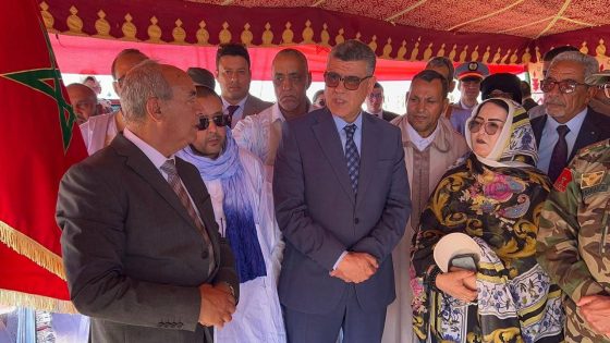 عامل إقليم السمارة يتفقد مشروع تثمين حجر الجيود بجماعة أمكالة…