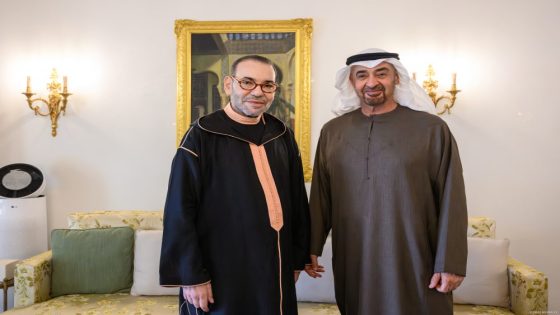 لقاء أخوي بالرباط يجمع جلالة الملك محمد السادس والشيخ محمد بن زايد