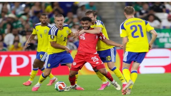 منتخب السويد يكتسح تونس بخماسية…
