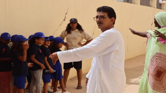 أطفال مخيم العمل المباشر في زيارة لتعاونية أهل الجيد الفلاحية بالسمارة..