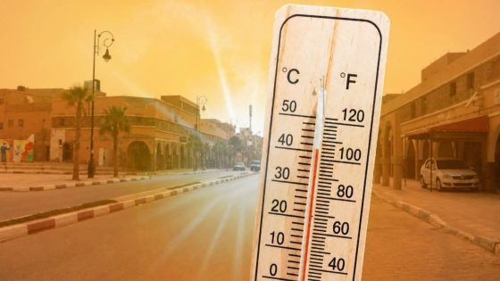 موجة حر بالسمارة 47 درجة من اليوم الى غاية الجمعة