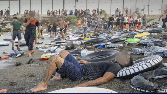 67 قتيلا في سبتة بعد موجة العبور الجماعي .. وإسبانيا تبدأ إقامة حاجز بحري…