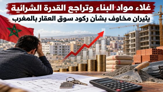 غلاء مواد البناء وتراجع القدرة الشرائية يثيران مخاوف من ركود سوق العقار بالمغرب