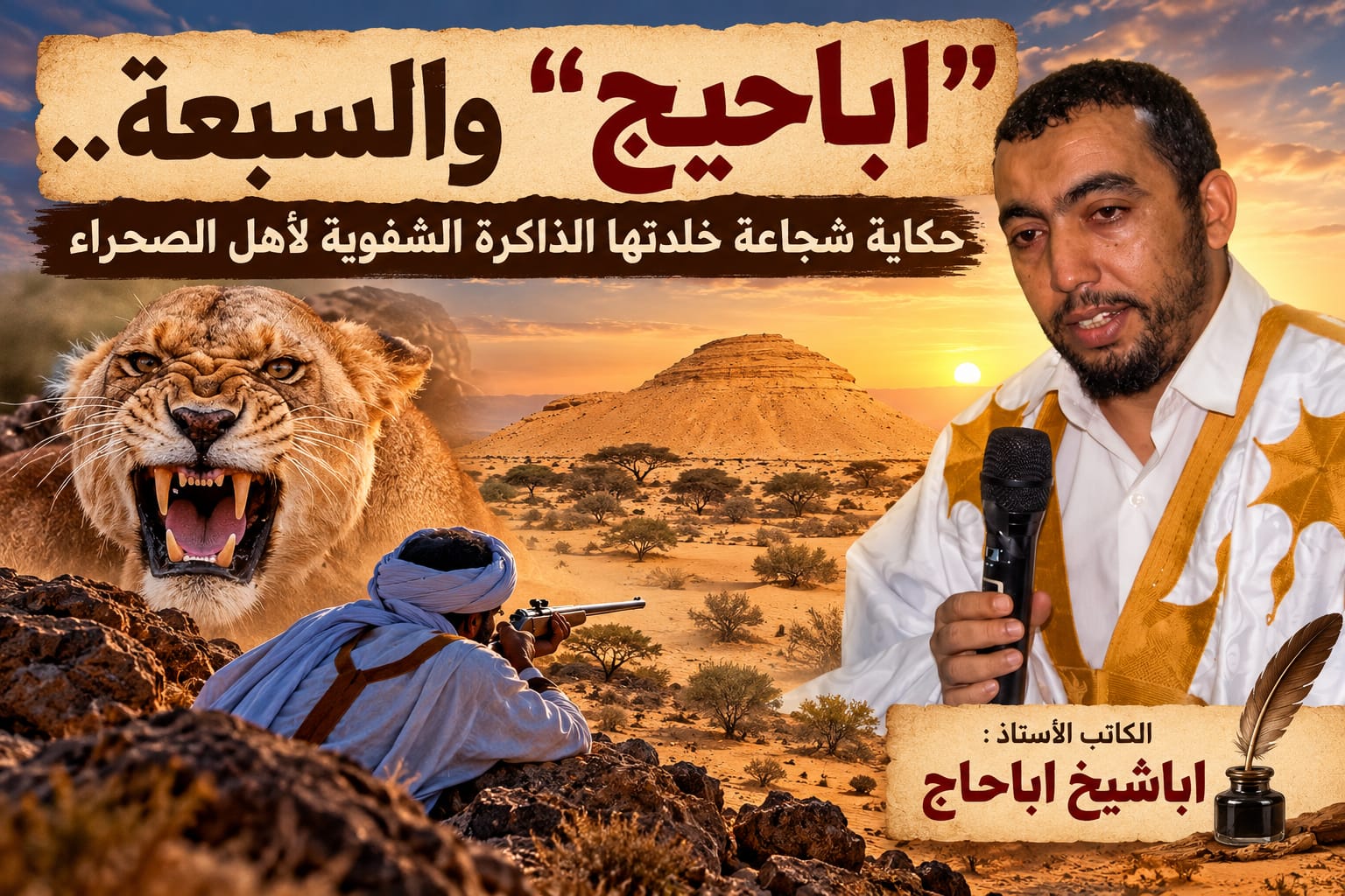 حين تصبح الكتابة وفاء للذاكرة الصحراوية وحفظا لتاريخ الأجداد