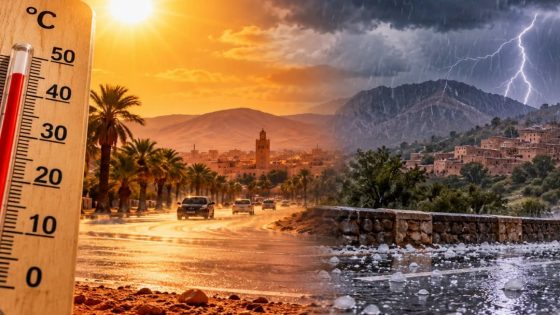 الأرصاد تحذر .. طقس حار وزخات رعدية قوية وبرد بهذه المناطق…